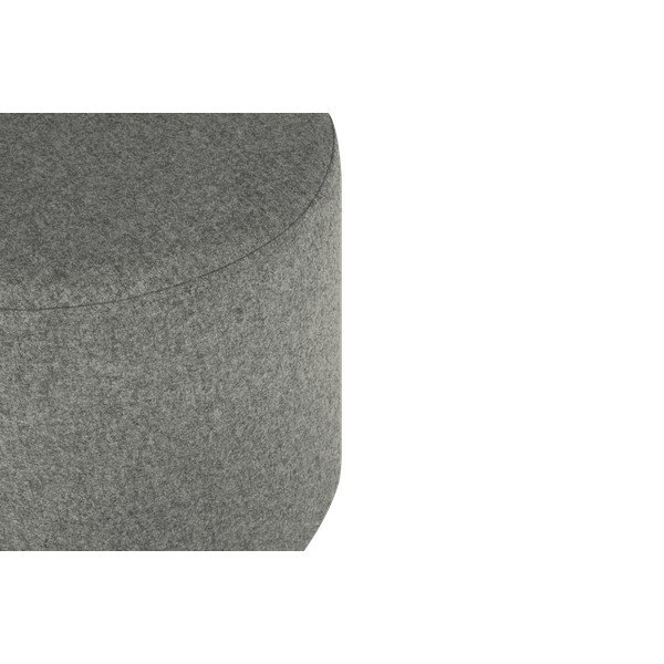 Sivý vlnený taburet Folk – noo.ma-image-3