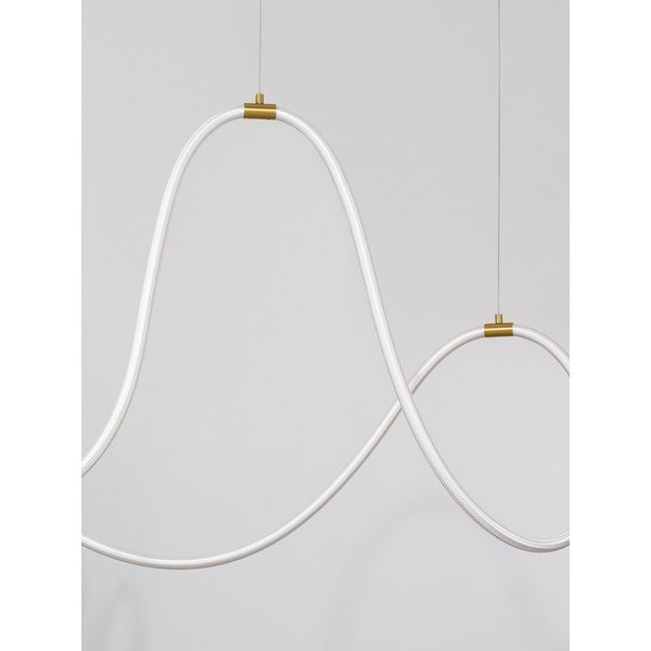 Oceľové LED závesné svietidlo so stmievačom v zlatej farbe Cerelia – Nova Luce-image-2