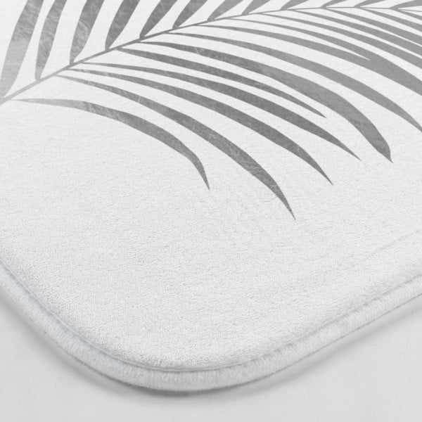 Biela/v striebornej farbe WC kúpeľňová predložka 45x45 cm Orbella – douceur d'intérieur-image-2