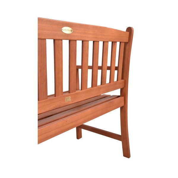 Hnedá drevená záhradná lavica Promotion – Garden Pleasure-image-1