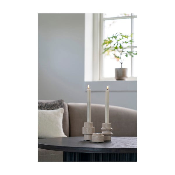 Kamenné svietniky na čajovú sviečku v súprave 2 ks – House Nordic-image-2