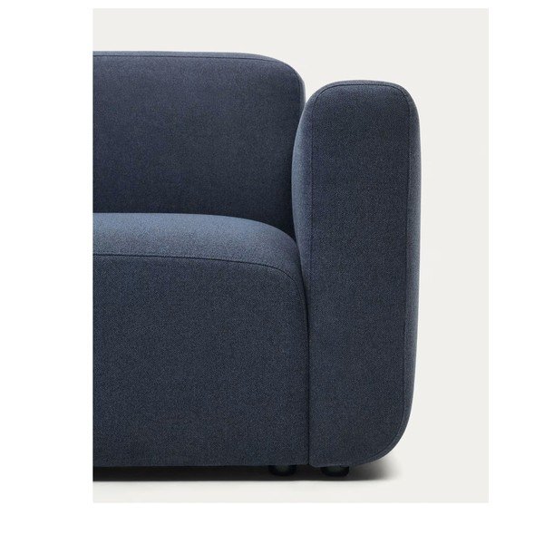 Tmavomodré kreslo Neom – Kave Home-image-3