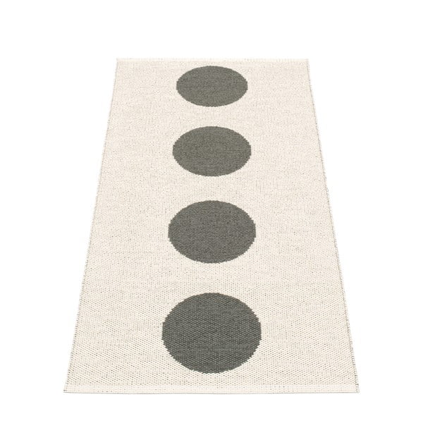 Tmavosivý vnútorný a vonkajší behúň 70x150 cm Vera Charcoal – Pappelina-image-1