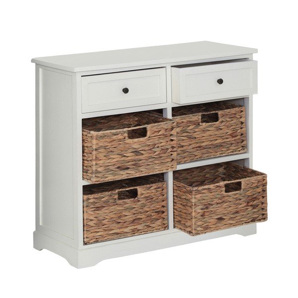 Slonovinová komoda z masívu paulownie 76x70x33 cm Vermont – Premier Housewares