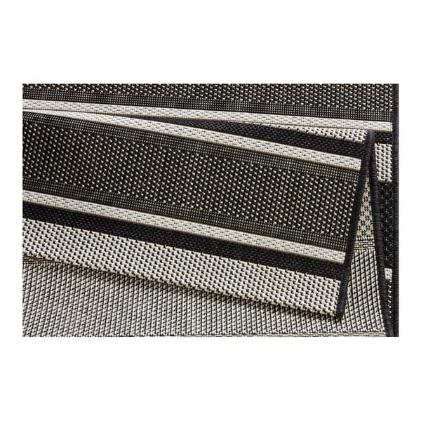 Čierný vonkajší koberec NORTHRUGS Strap, 200 x 290 cm-image-3