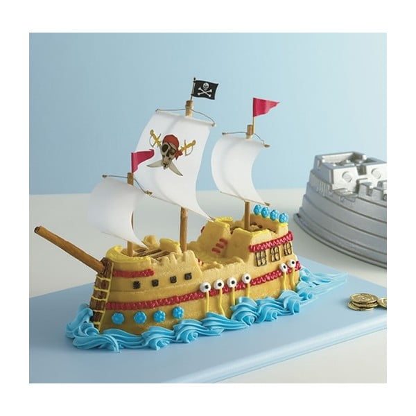 Forma na tortu Pirátská loď