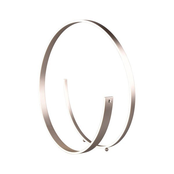 Sivá LED stojacia lampa s hlasovým ovládaním/s ovládaním pomocou mobilnej aplikácie s kovovým tienidlom (výška  75 cm) Cinardi – CINQUE-image-3