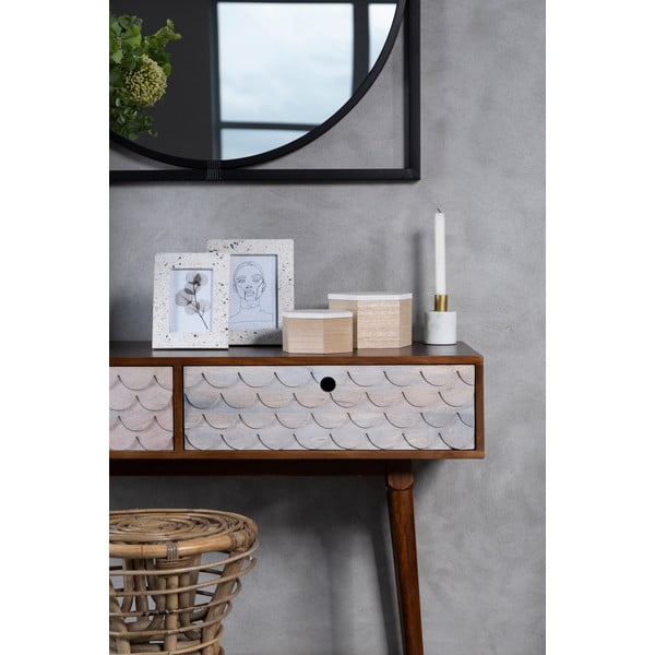 Krémový kamenný rámček 16x21 cm Mimo – Premier Housewares-image-4