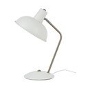 Biela stolová lampa Leitmotiv Hood