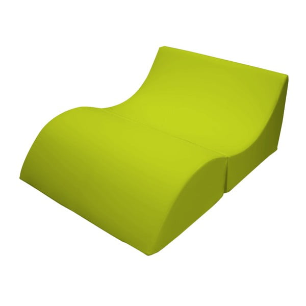 Zelené variabilné ležadlo/stolík 13Casa Cleo
