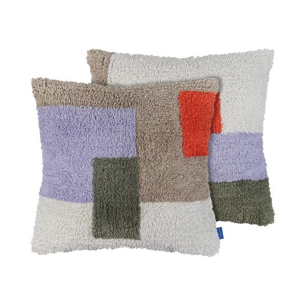 Bavlnená obliečka na vankúš 50x50 cm Brick – Mette Ditmer Denmark-image-2