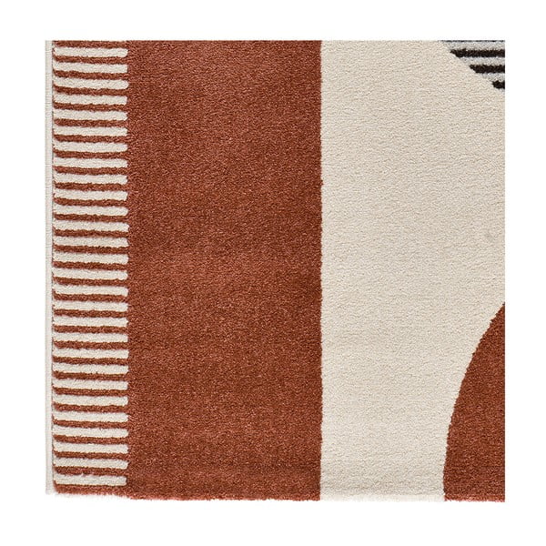 Červeno-sivý koberec 160x230 cm Gaia – Universal-image-2