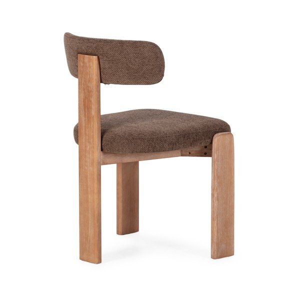 Hnedé čalúnené jedálenské stoličky v súprave 2 ks Nadia – MOME-image-4