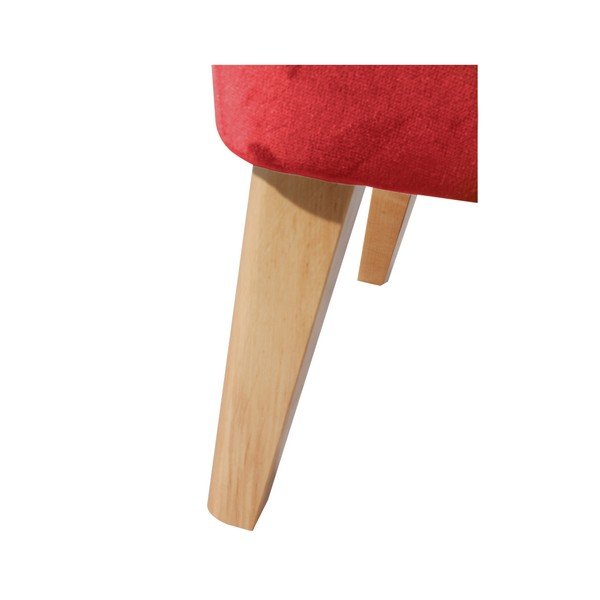 Červené kreslo Max Winzer Brandon Suede-image-2