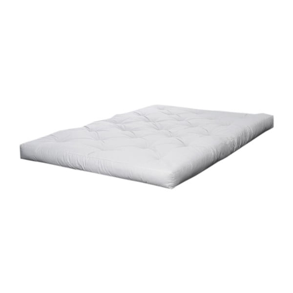 Biely stredne tvrdý futónový matrac 180x200 cm Comfort Natural – Karup Design