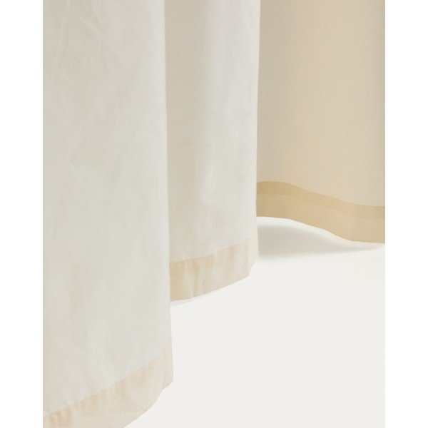 Krémový bavlnený detský záves 135x270 cm Zelda – Kave Home-image-3