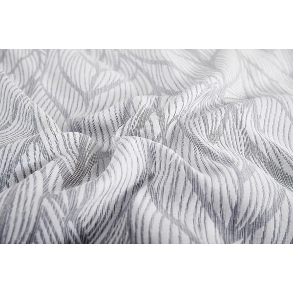 Sivé obliečky na jednolôžko zo žakára 140x200 cm Florida – My House-image-2