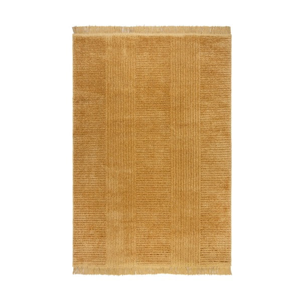 Žltý koberec Flair Rugs Kara, 160 x 230 cm