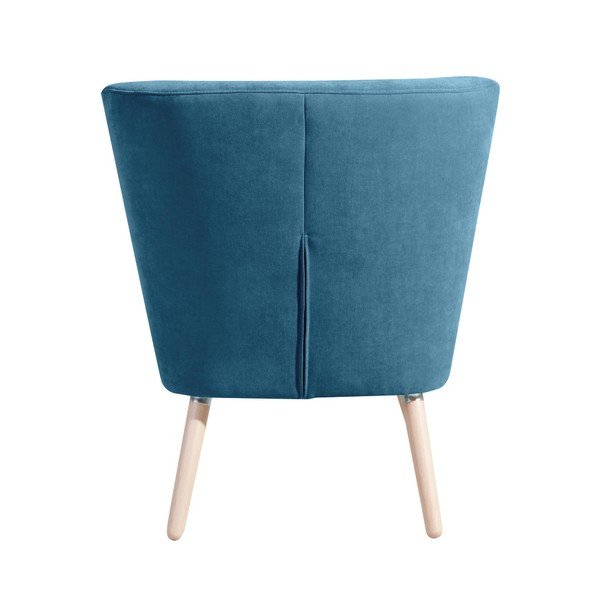 Modré kreslo Max Winzer Neele Velor-image-2