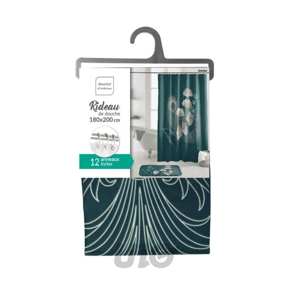 Sprchový záves 180x200 cm Ginkoblue – douceur d'intérieur-image-2