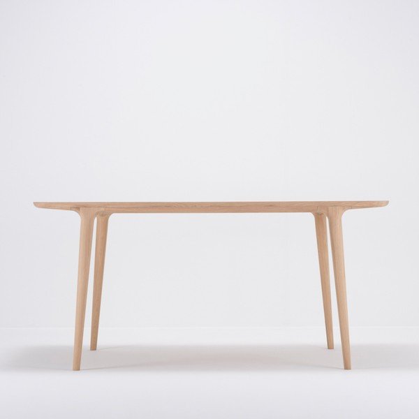 Jedálenský stôl z dubového dreva 90x160 cm Fawn – Gazzda-image-2