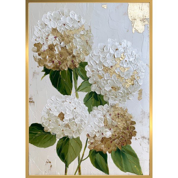 Tlačený obraz s rámom 60x90 cm Hydrangea – Styler