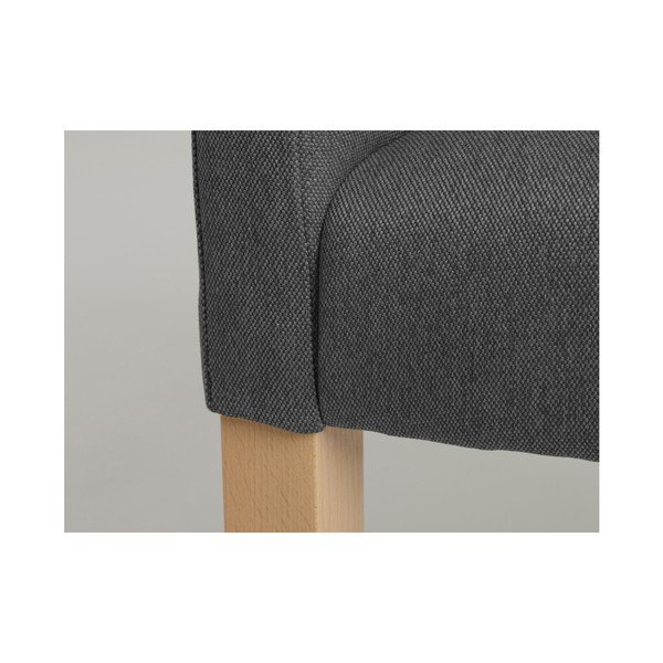 Oceľovosivé kreslo Custom Form Wilton-image-2