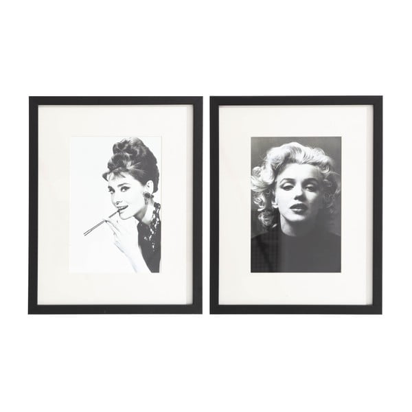 Sada dvoch obrazov Ixia Icones, 48 x 38 cm