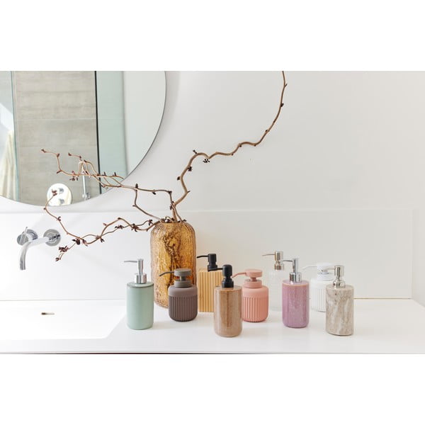 Ružový dávkovač mydla Bahne & CO Soft-image-1