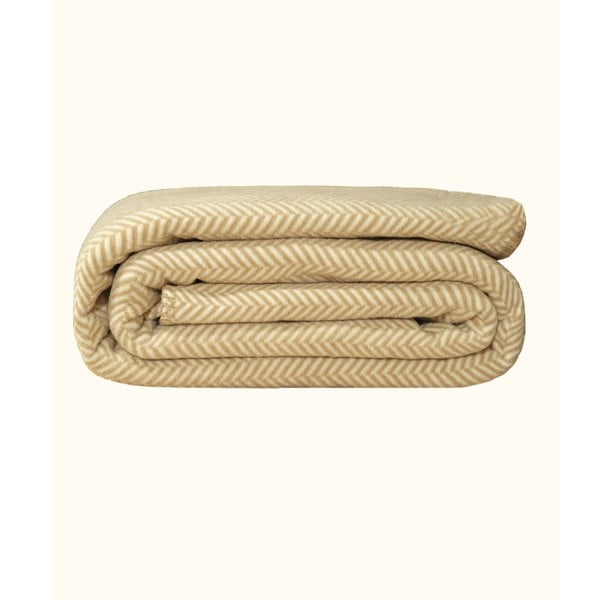 Béžovo-krémovobiela prikrývka na dvojlôžko 200x220 cm Twin - Oyo Concept-image-4