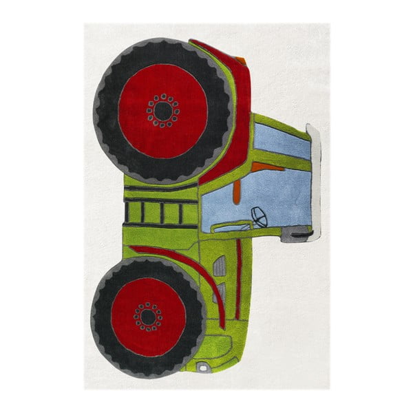 Detský koberec Happy Rugs Tractor, 120 × 180 cm