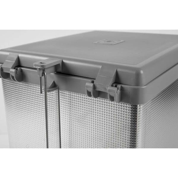 Kovový odpadkový kôš na triedený odpad/vstavaný 17 l Tower - Elletipi-image-1