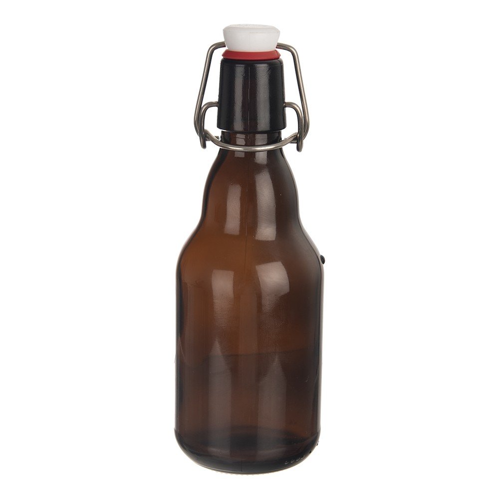 E-shop Hnedá sklenená fľaša 350 ml – Orion
