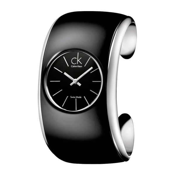 Dámske čierne hodinky Calvin Klein K6092101
