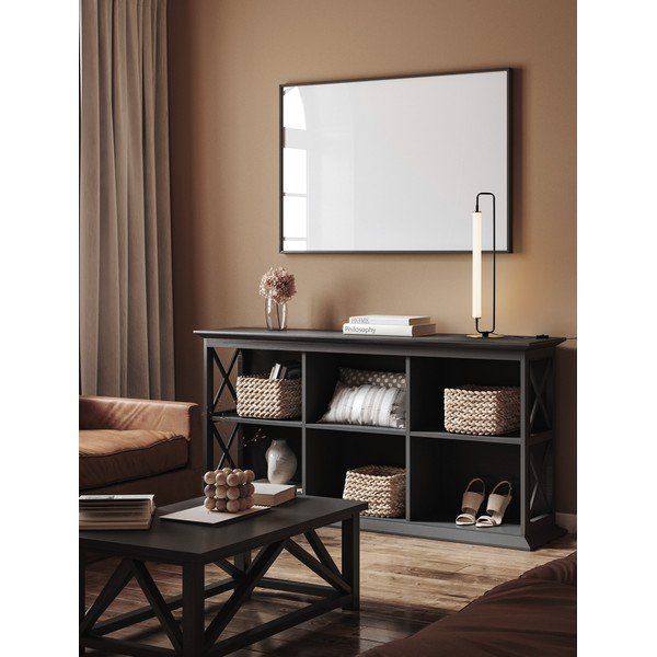 Biela/matne čierna kovová LED stolová lampa (výška  68 cm) Wetro – Nova Luce-image-1