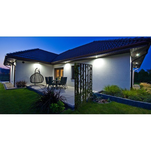 Čierna kovová balkónová zástena 100x186 cm Birds – Esschert Design-image-4