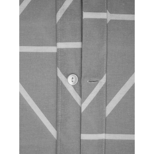 Sivé flanelové obliečky na dvojlôžko Westwing Collection Yule, 200 x 200 cm-image-3