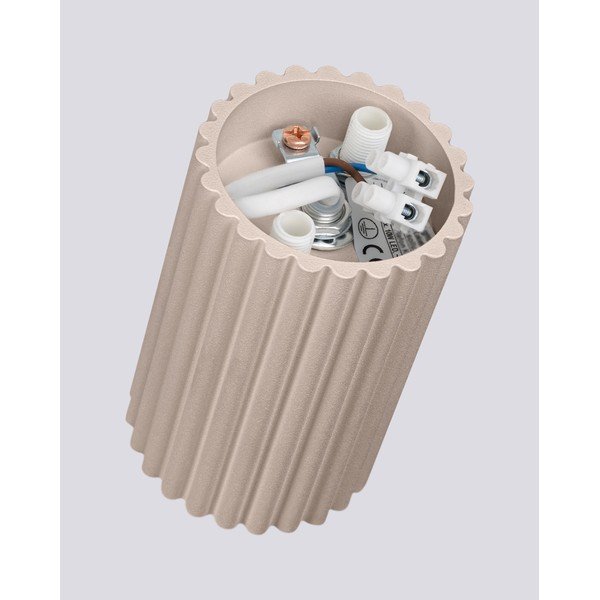 Taupe kovové bodové svietidlo ø 6,5 cm Gleam – Sollux-image-4