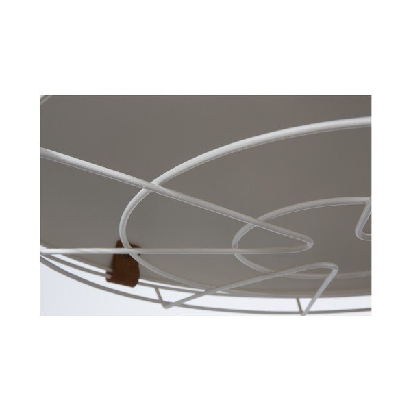 Biele stropné svietidlo Zuiver Dek, Ø 40 cm-image-2