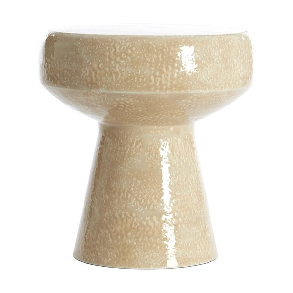 Kovový okrúhly odkladací stolík ø 38 cm Dakwa – Light & Living