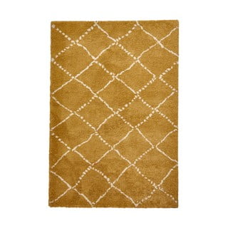 Horčicovožltý koberec Think Rugs Royal Nomadic, 120 × 170 cm