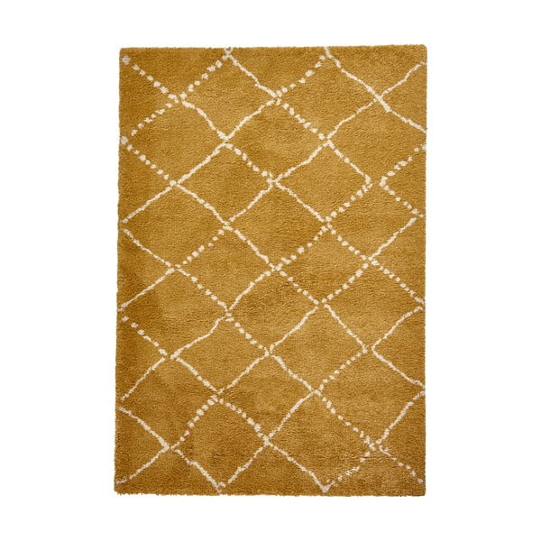 Horčicovožltý koberec Think Rugs Royal Nomadic, 200 x 290