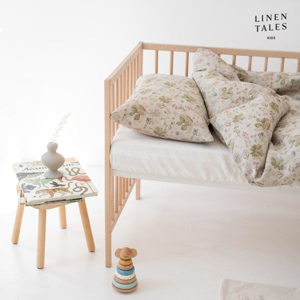 Ľanové detské obliečky na jednolôžko 140x200 cm - Linen Tales-image-2