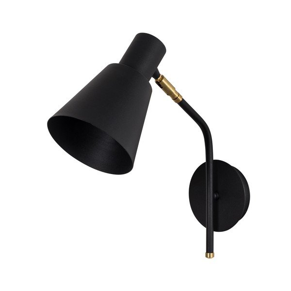 Čierne nástenné svietidlo Xilof Wall Lamp Tanaro-image-1