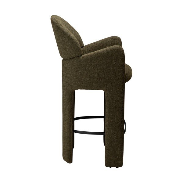 Khaki barová stolička (výška sedadla 68,5 cm) Aole – DAN-FORM Denmark-image-2
