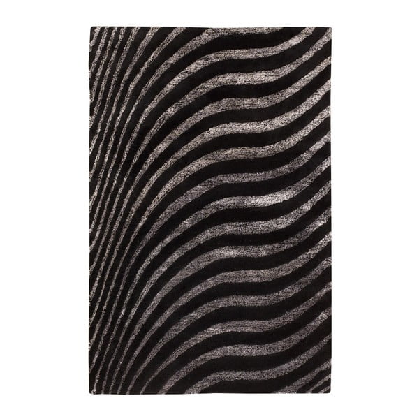 Čierny koberec Wallflor Nadir, 110 x 170 cm