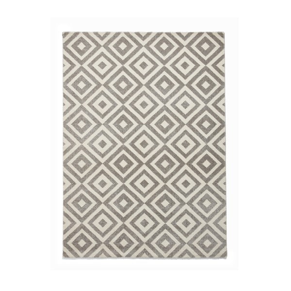 Sivý koberec Think Rugs Brooklyn Dice, 200 x 290 cm