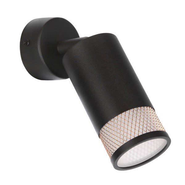 Čierne nástenné svietidlo Flin – Candellux Lighting-image-4