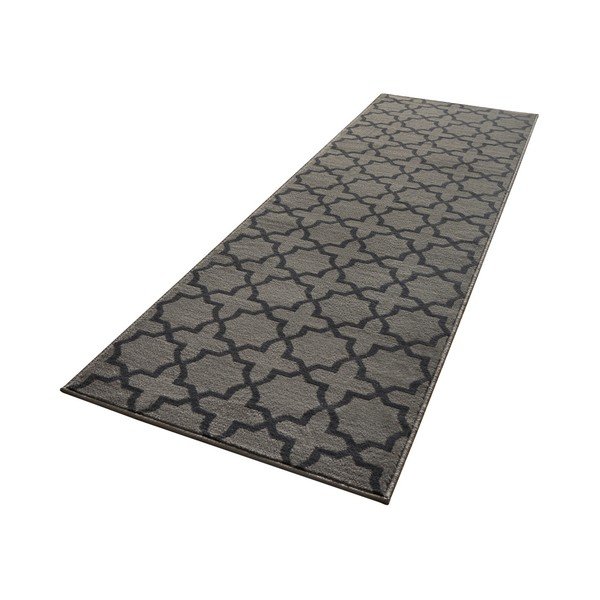 Sivý koberec behúň 350x80 cm Glam - Hanse Home-image-2