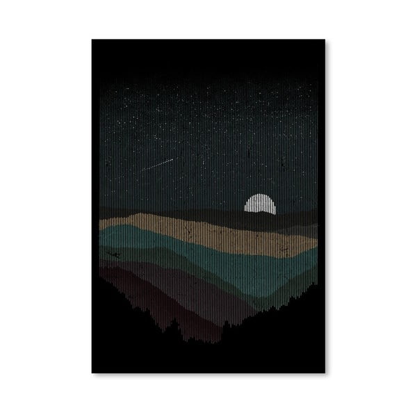 Plagát Moonrise od Florenta Bodart, 30x42 cm